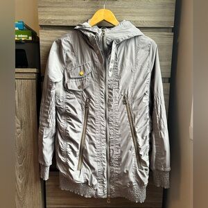 Rudsak Women Grey Parka Coat Small